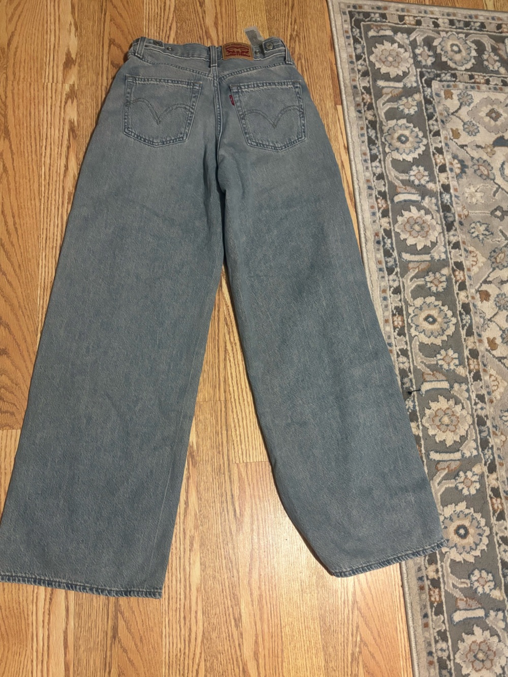 Cinch Baggy Lightweight Blue Denim Jeans